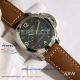 Perfect Replica Luminor Panerai GMT PAM 441 Watch Brown Leather Strap (5)_th.jpg